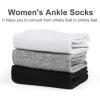 imageCHARKING 8 Pairs Ankle Socks for Women  Non Slip Cotton No Show Low Cut Casual Socks04 BlackBlackBlackWhiteWhiteWhiteBeigeBeige