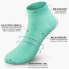 imageCHARKING 8 Pairs Ankle Socks for Women  Non Slip Cotton No Show Low Cut Casual Socks06 PinkYellowChartreuseCyanPurpleOrangeGreenBlue