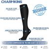 imageCHARMKING 6 PairsCompression Socks for Women ampamp Men Circulation Best Support for Nurses Running AthleticFlight Travel29 BlackBlackBlackBlackBlackBlack