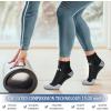 imageCHARMKING Compression Socks for Women ampamp Men Circulation 1520 mmHg is Best for Athletic Running Cycling Nurse Daily Wear03 GreenPink