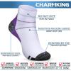 imageCHARMKING Compression Socks for Women ampamp Men Circulation 1520 mmHg is Best for Athletic Running Cycling Nurse Daily Wear04 WhiteBlue