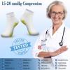 imageCHARMKING Compression Socks for Women ampamp Men Circulation 1520 mmHg is Best for Athletic Running Cycling Nurse Daily Wear06 WhiteYellow