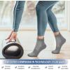 imageCHARMKING Compression Socks for Women ampamp Men Circulation 1520 mmHg is Best for Athletic Running Cycling Nurse Daily Wear16 GrayWhite