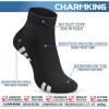 imageCHARMKING Compression Socks for Women ampamp Men Circulation 1520 mmHg is Best for Athletic Running Cycling Nurse Daily Wear19 BlackWhite