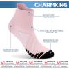 imageCHARMKING Compression Socks for Women ampamp Men Circulation 1520 mmHg is Best for Athletic Running Cycling Nurse Daily Wear20 BlackGrey
