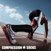 imageCHARMKING Compression Socks for Women ampamp Men Circulation 3 Pairs 1520 mmHg is Best Support for Athletic Running Cycling07 BlackGreyPink