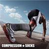 imageCHARMKING Compression Socks for Women ampamp Men Circulation 3 Pairs 1520 mmHg is Best Support for Athletic Running Cycling17 Straps GrayPinkGreen
