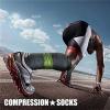 imageCHARMKING Compression Socks for Women ampamp Men Circulation 3 Pairs 1520 mmHg is Best Support for Athletic Running Cycling21 StrippinkGreyCyan
