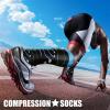 imageCHARMKING Compression Socks for Women ampamp Men Circulation 3 Pairs 1520 mmHg is Best Support for Athletic Running Cycling24 BlackBlackBlue