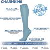 imageCHARMKING Compression Socks for Women ampamp Men Circulation 3 Pairs 1520 mmHg is Best Support for Athletic Running Cycling28 BlackPinkBlue