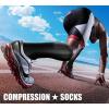 imageCHARMKING Compression Socks for Women ampamp Men Circulation 3 Pairs 1520 mmHg is Best Support for Athletic Running Cycling30 BlackBeigeOrange