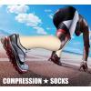 imageCHARMKING Compression Socks for Women ampamp Men Circulation 3 Pairs 1520 mmHg is Best Support for Athletic Running Cycling38 BlackYellowPink
