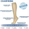 imageCHARMKING Compression Socks for Women ampamp Men Circulation 8 Pairs 1520 mmHg is Best Support for Athletic RunningHiking09 BeigeBeigeBeigeBeigeBeige