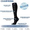 imageCHARMKING Compression Socks for Women ampamp Men Circulation 8 Pairs 1520 mmHg is Best Support for Athletic RunningHiking19 NavyBlackBlackBlackGray