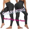 imageCHARMKING TIK Tok Leggings for Women High Waist Butt Lifting Yoga Pants Tummy Control Slimming Booty Leggings Black Large