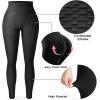 imageCHARMKING TIK Tok Leggings for Women High Waist Butt Lifting Yoga Pants Tummy Control Slimming Booty Leggings Black Large