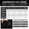 imageCHARMKING TIK Tok Leggings for Women High Waist Butt Lifting Yoga Pants Tummy Control Slimming Booty Leggings Black Large