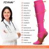 imageFEYHAY Copper Compression Socks 8 Pairs 1520 mmHg Circulation is Best Athletic ampamp Daily for Men ampamp Women Running Climbing03 BlackBlackWhite