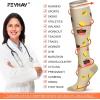imageFEYHAY Copper Compression Socks 8 Pairs 1520 mmHg Circulation is Best Athletic ampamp Daily for Men ampamp Women Running Climbing09 Colour Mixture