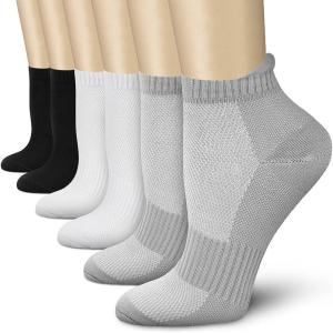 imageCHARMKING Compression Socks for Women ampamp Men Circulation 1520 mmHg is Best for Athletic Running Cycling Nurse Daily Wear16 GrayWhite