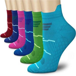 imageCHARMKING Compression Socks for Women ampamp Men Circulation 1520 mmHg is Best for Athletic Running Cycling Nurse Daily Wear21 WhiteGrey