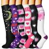 09 Black/Pink/Black/Purple/Black/White